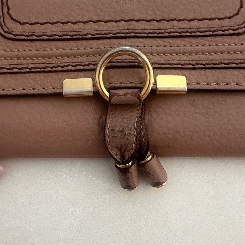 Chloé Marcie Wallet Tan - Picture 8 of 10
